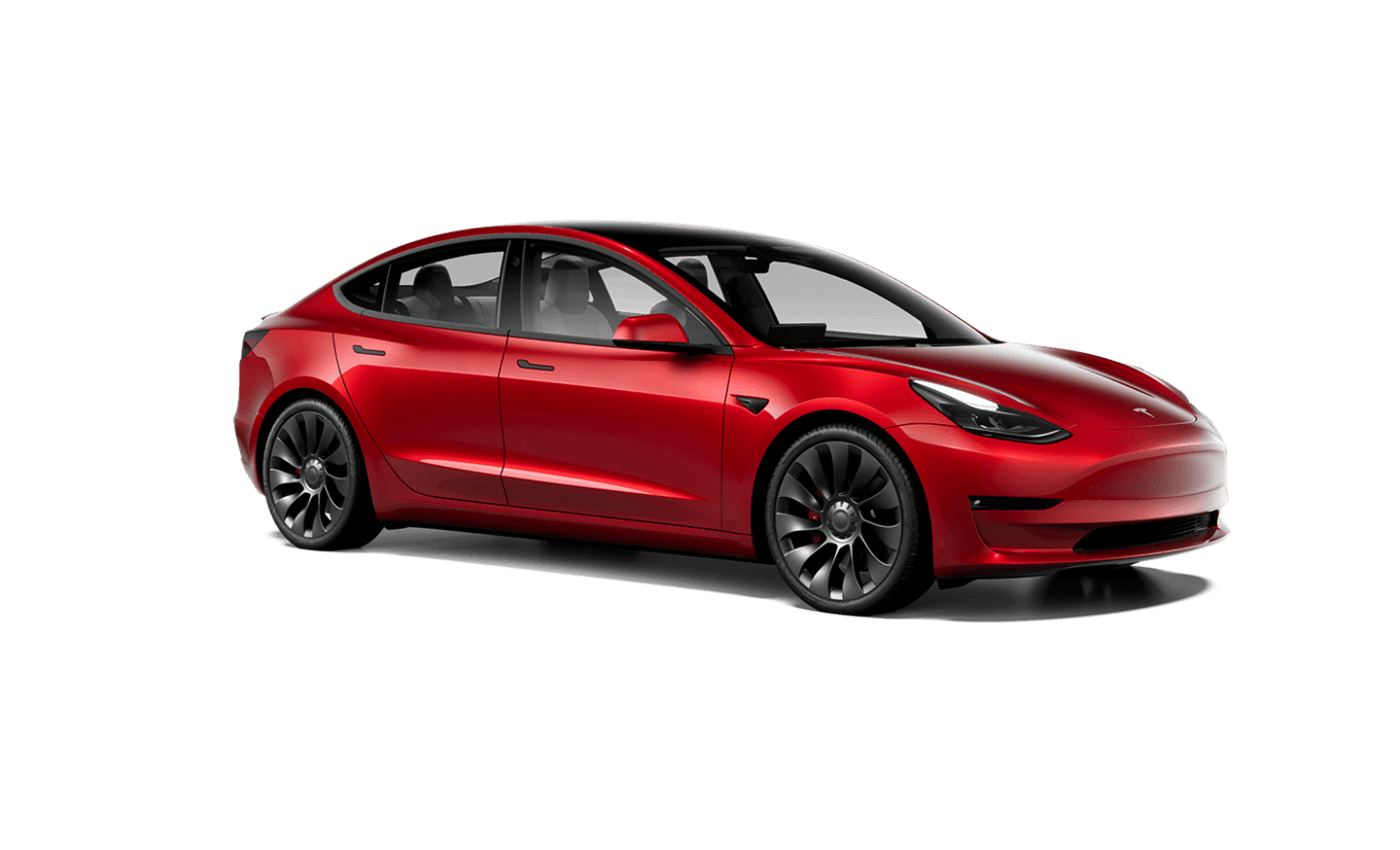 Tesla model deals 3 red price